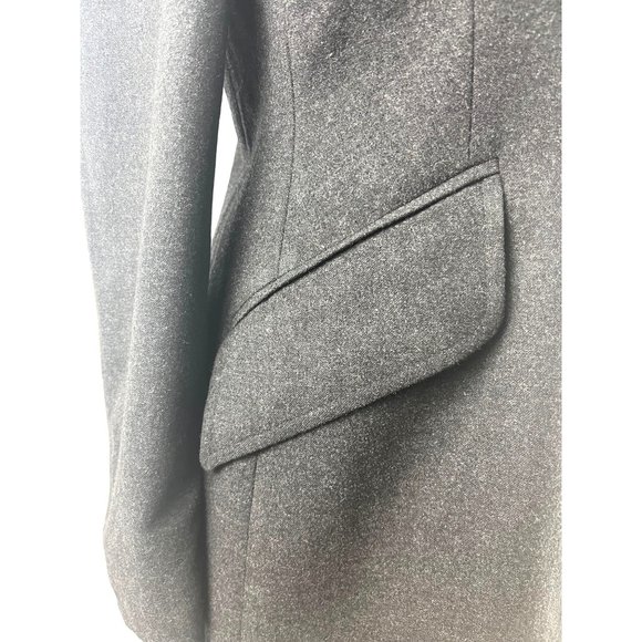 Vintage ESCADA Grey Wool Blazer, Women’s Size 42 Euro/Large US - Picture 10 of 16